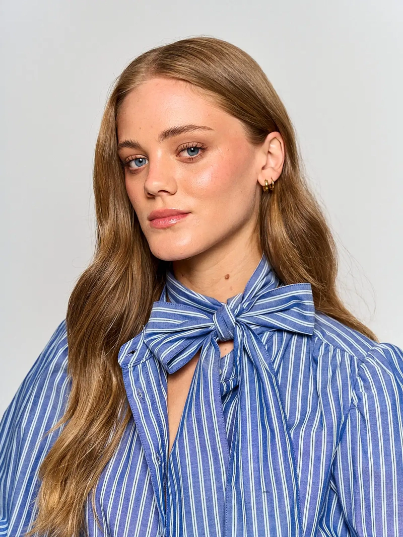 BLUSA MUJER PEPE JEANS ALGODÓN LAZO - 3
