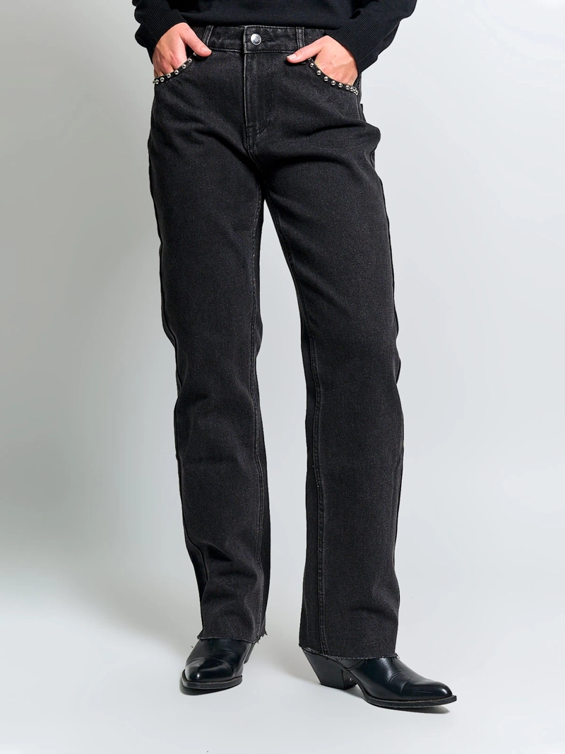JEANS MUJER BARBADOS ALGODÓN TACHAS - 2