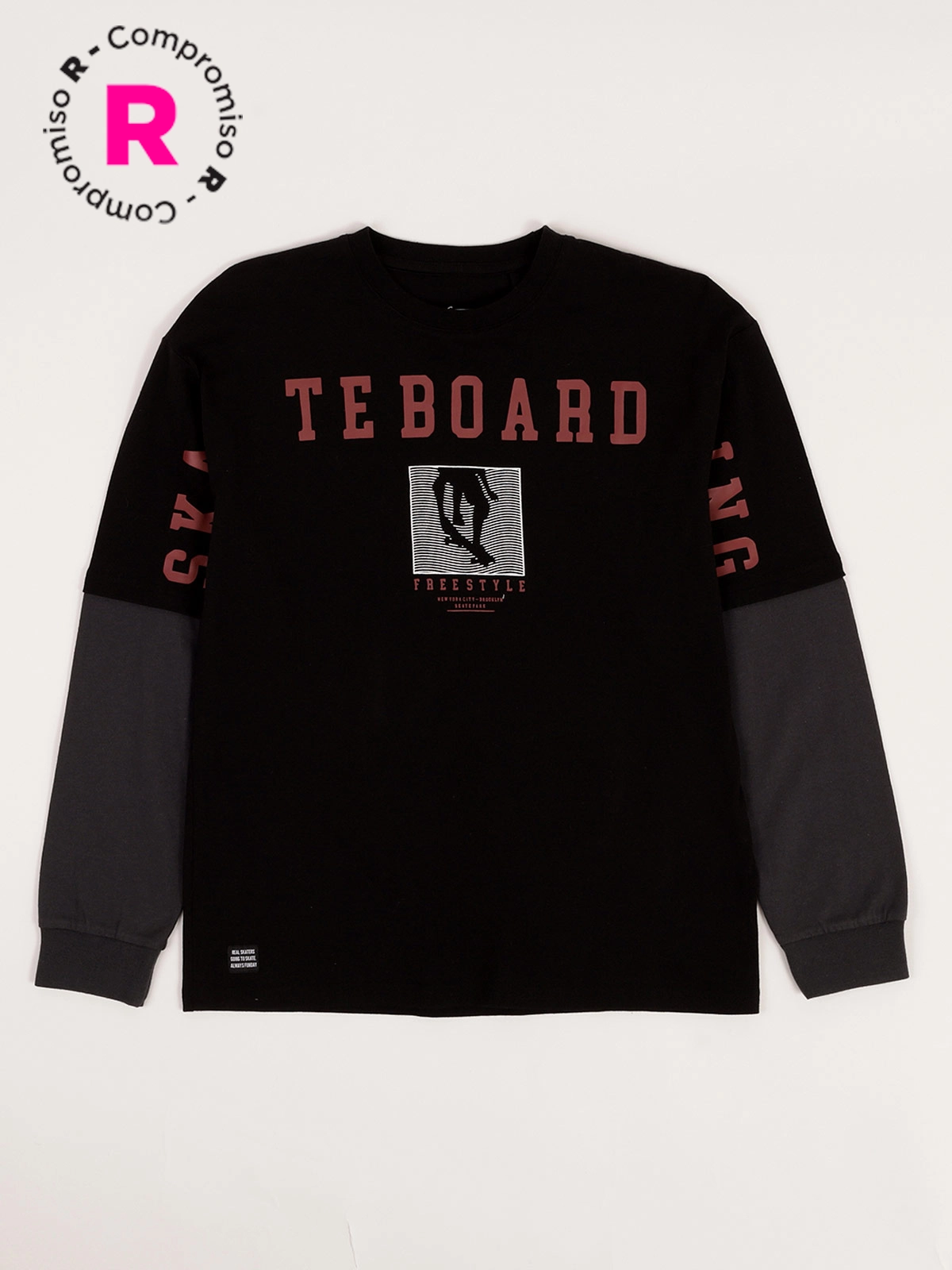 POLERA NIÑO CLOUDBREAK  MANGA LARGA