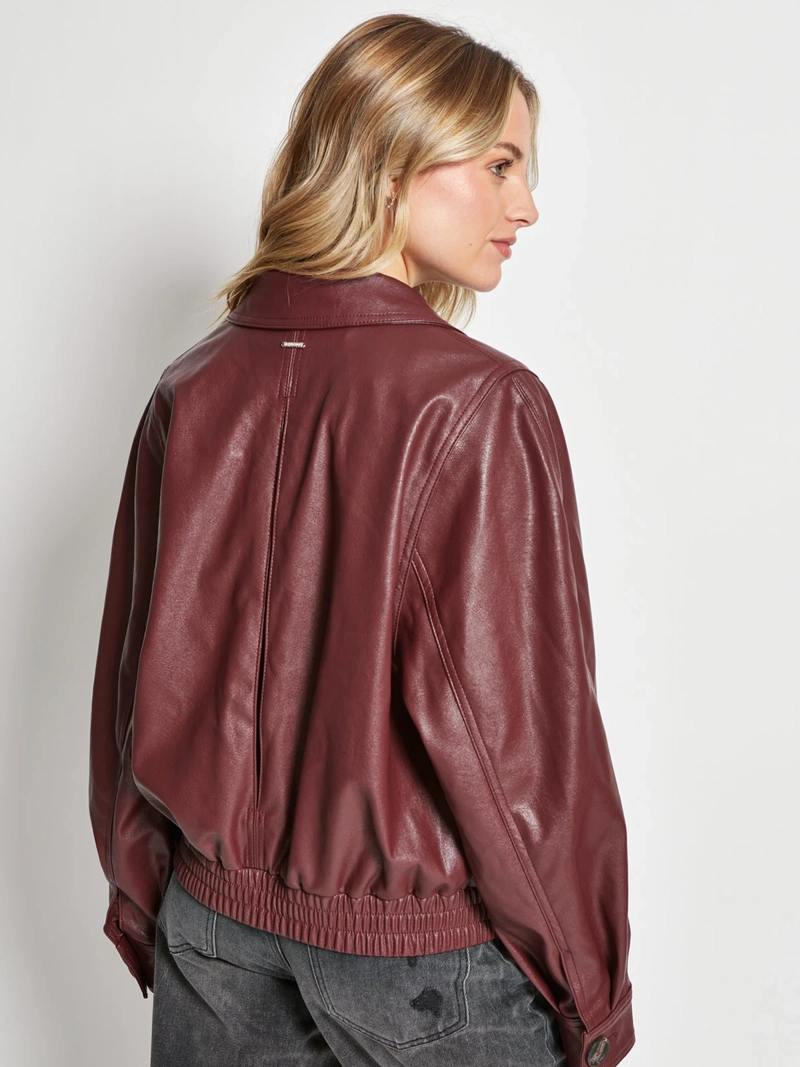 CHAQUETA MUJER BARBADOS EFECTO PIEL - 2