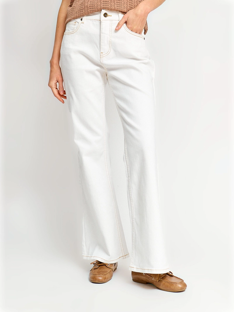 PANTALÓN MUJER REGATTA ALGODÓN WIDE LEG - 2
