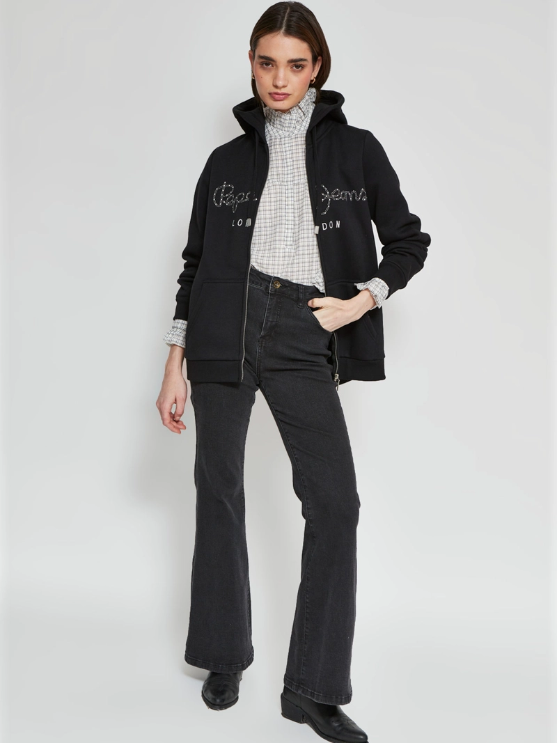 POLERÓN MUJER PEPE JEANS ALGODÓN ZIPPER - 4
