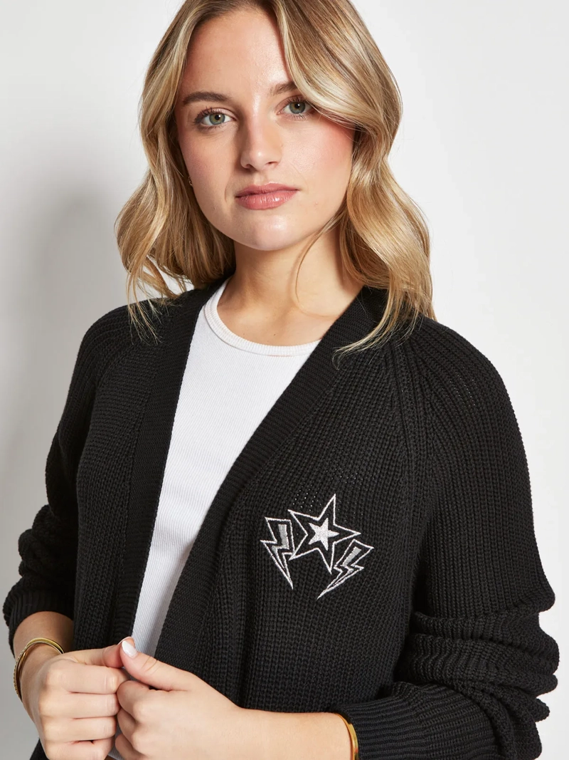 CARDIGAN MUJER BARBADOS ALGODÓN BORDADO - 3