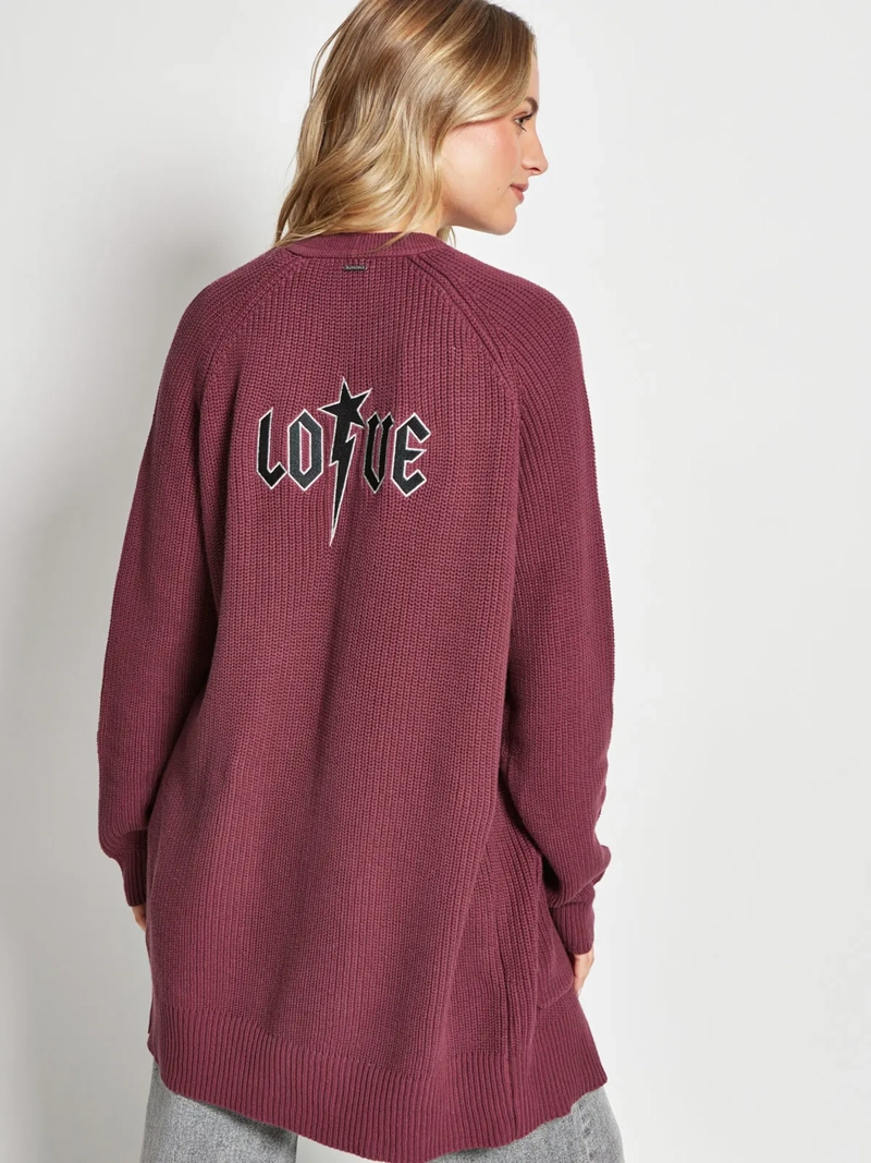 CARDIGAN MUJER BARBADOS ALGODÓN BORDADO - 2