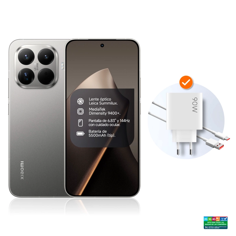 Xiaomi 15T Pro 512GB 12GB Gris, foto 2
