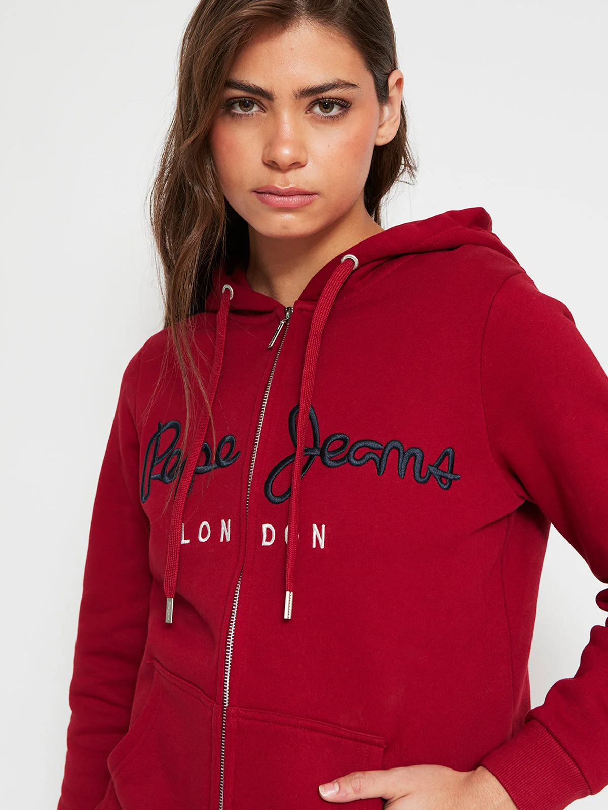 POLERÓN MUJER PEPE JEANS ALGODÓN ZIPPER - 3