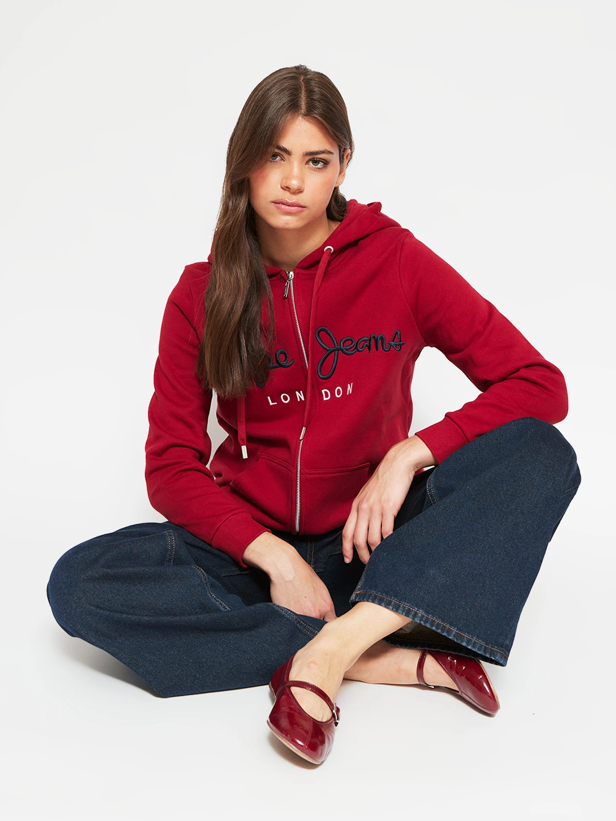 POLERÓN MUJER PEPE JEANS ALGODÓN ZIPPER - 4