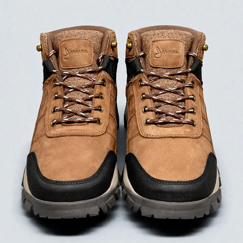 BOTINES HOMBRE JARMAN CUERO CAFÉ XX-2562M01-1 - 3