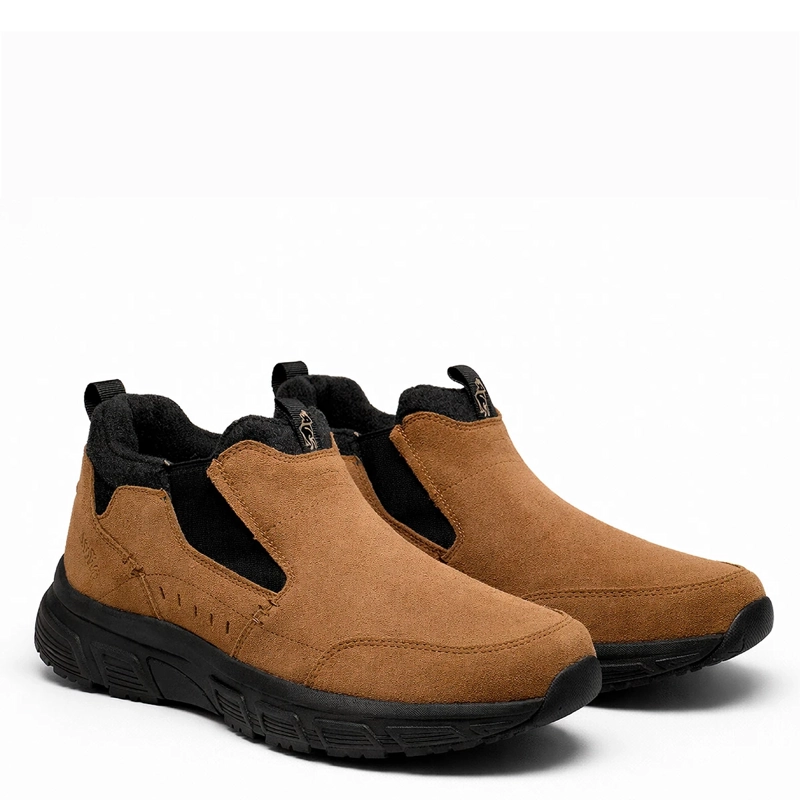 ZAPATOS HOMBRE JARMAN CAFÉ HK-222 CUERO - 2