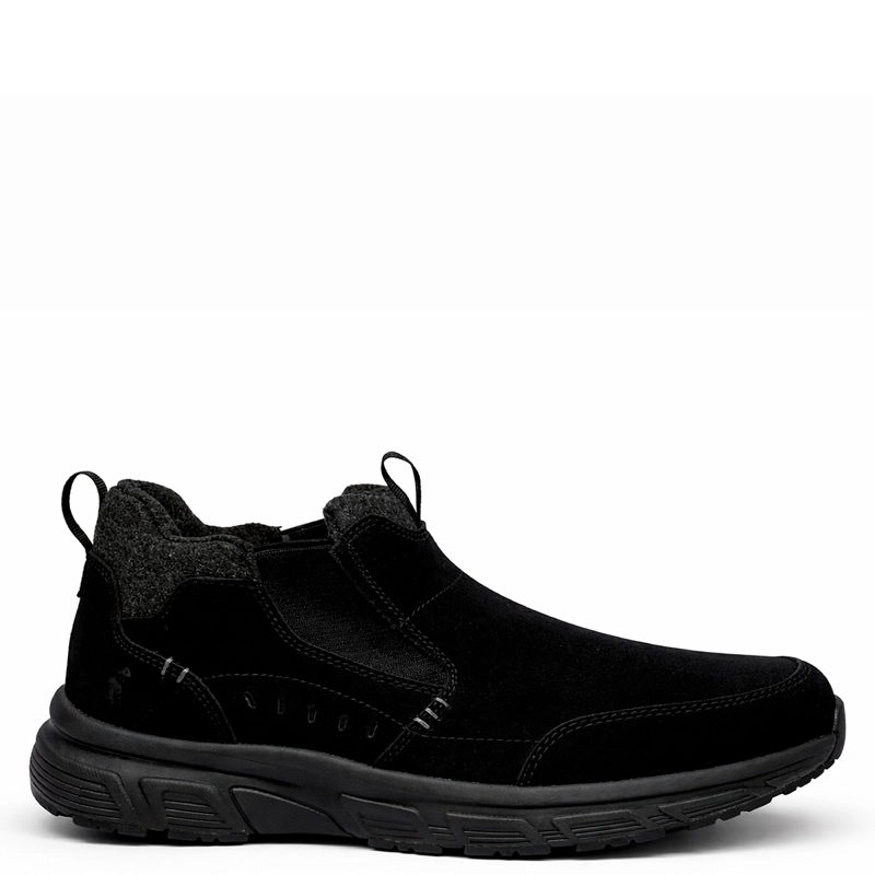 ZAPATOS HOMBRE JARMAN NEGRO HK-222 CUERO - 1