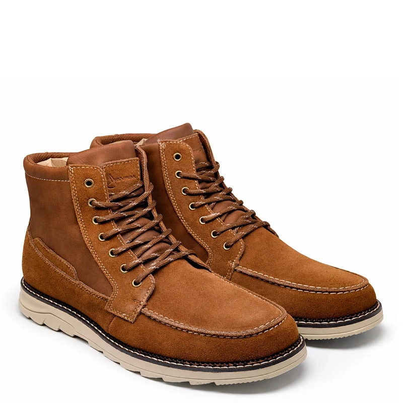 BOTINES HOMBRE JARMAN CAFÉ HS26510 - 2