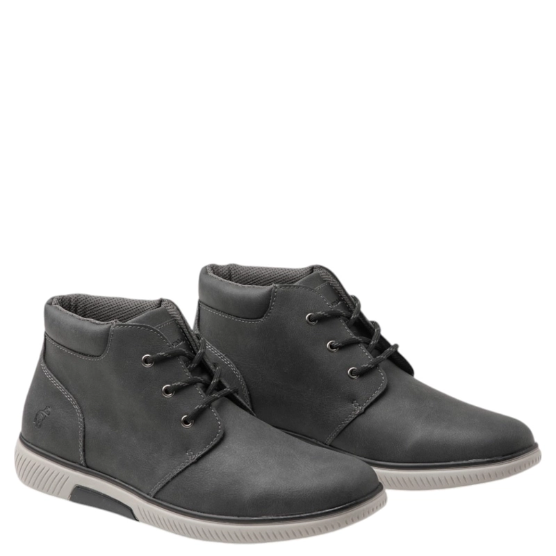 ZAPATOS HOMBRE JARMAN GRIS HS24806  - 2