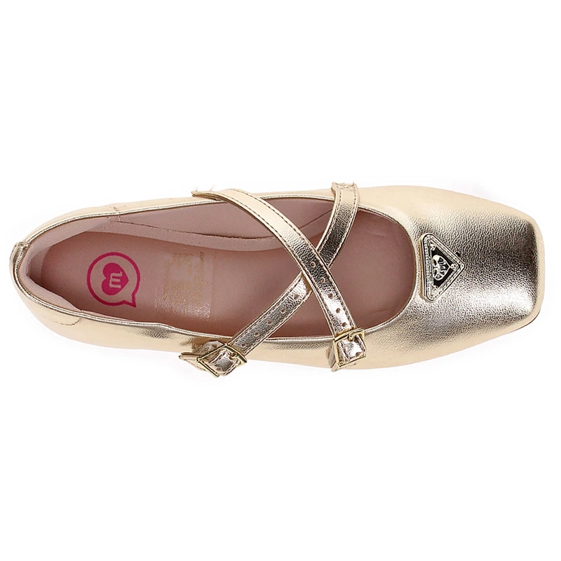 BALLERINAS NIÑA MOLEKINHA DORADO 2548.218.14710-66 - 5
