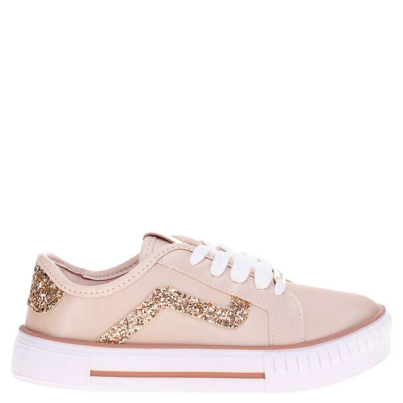 ZAPATILLAS NIÑA MOLEKINHA CASUALES CREMA - 1