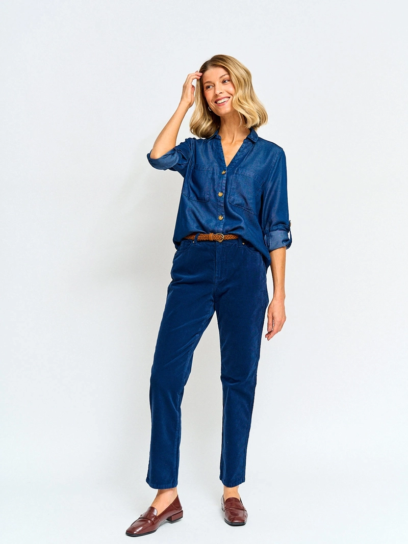 BLUSA MUJER AZIZ MANGA LARGA - 4