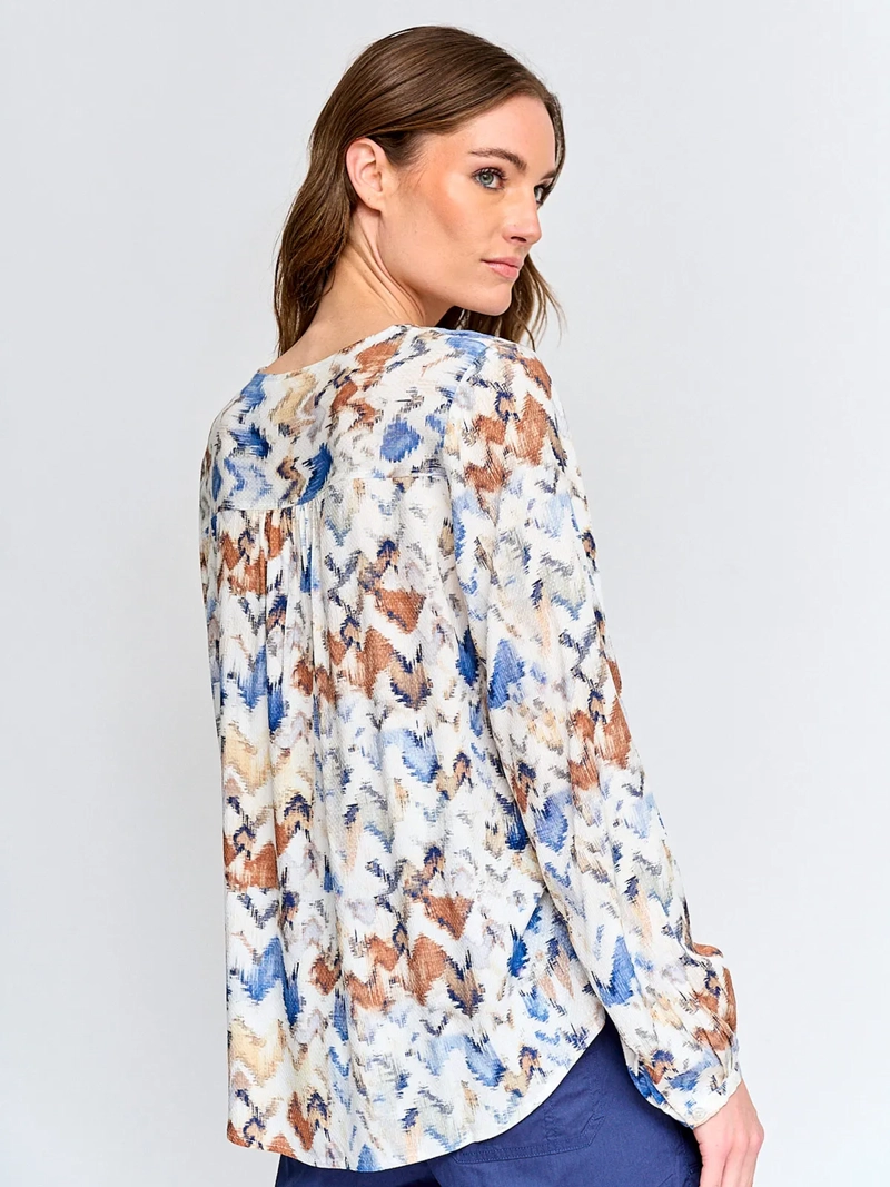 BLUSA MUJER AZIZ MANGA LARGA - 2