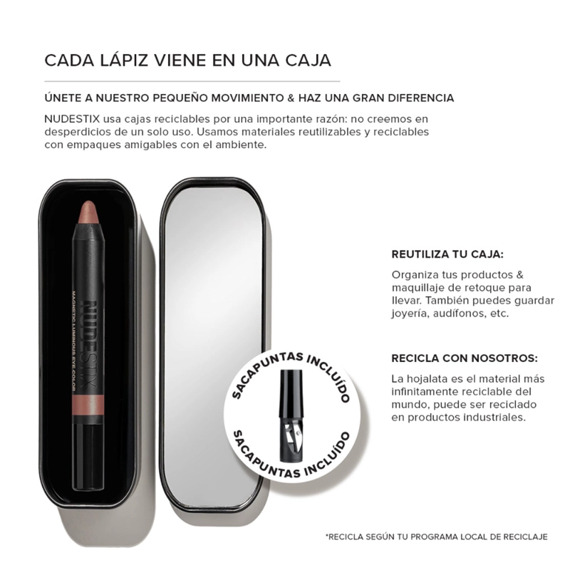 DELINEADOR DE OJOS NUDESTIX MAGNETIC LUMINOUS EYE PENCIL GILT 2,8GR - 4