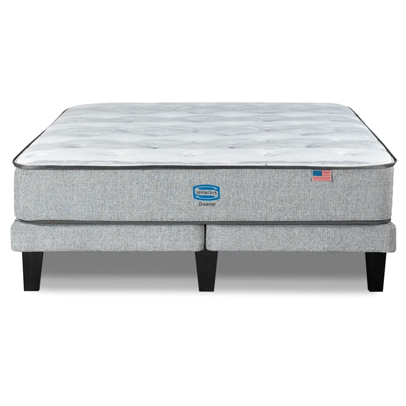 CAMA EUROPEA SIMMONS DREAMER 2 PLAZAS + RESPALDO URBAN ARENA - 2