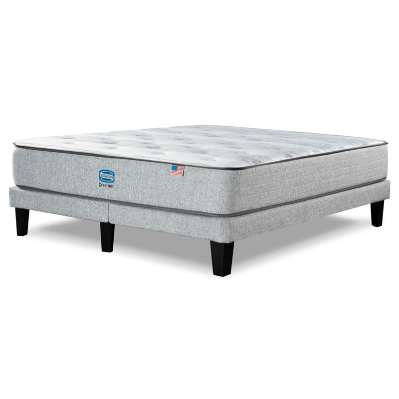 CAMA EUROPEA SIMMONS DREAMER 2 PLAZAS + RESPALDO URBAN MARENGO - 3