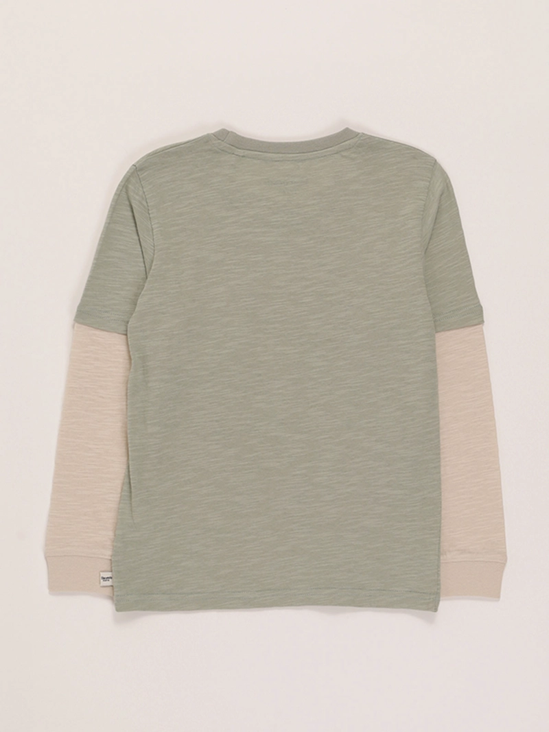 POLERA MANGA LARGA ALGODÓN NIÑO HARVEST HOLO - 2