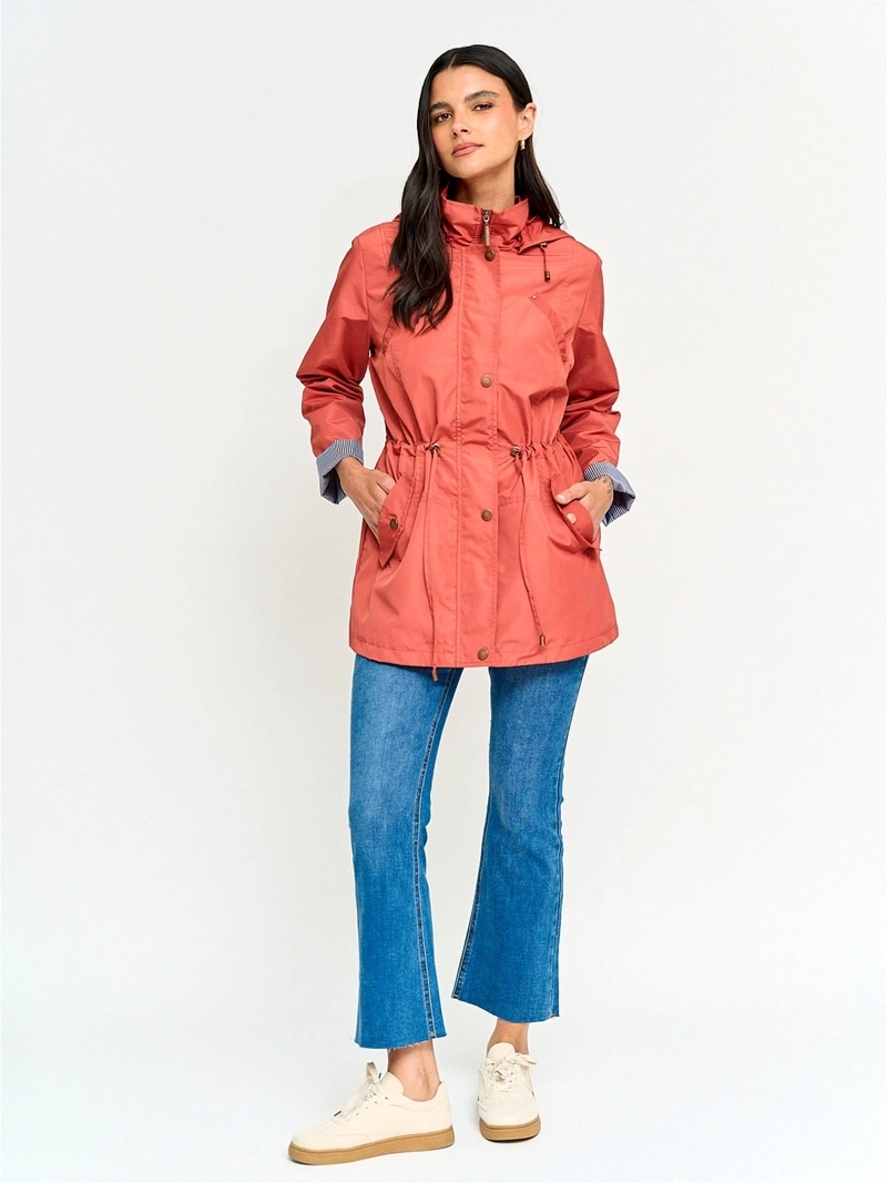 CHAQUETA MUJER AZIZ LARGA - 4