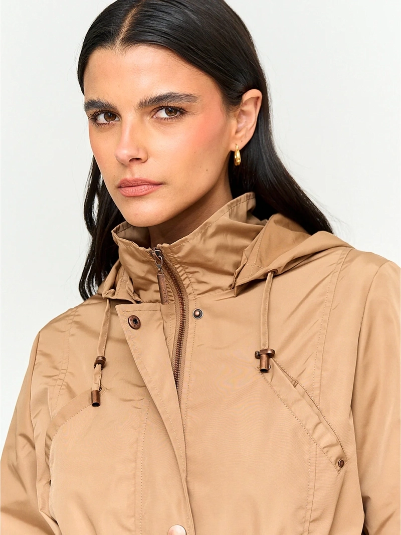 CHAQUETA MUJER AZIZ LARGA - 3