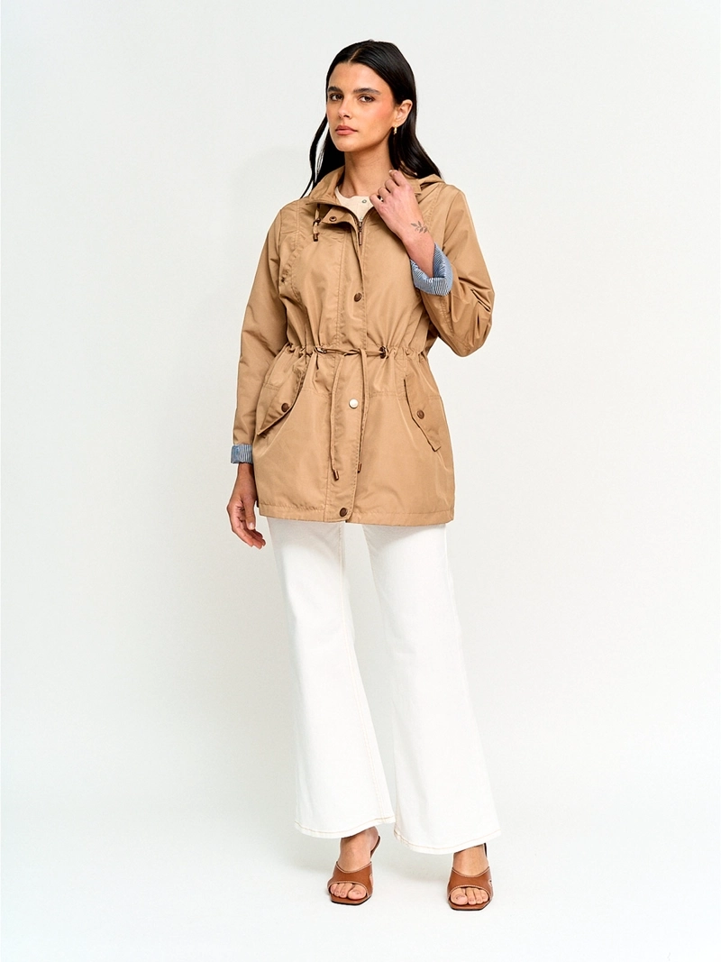 CHAQUETA MUJER AZIZ LARGA - 4