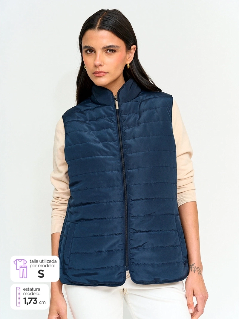 PARKA MUJER AZIZ SIN MANGAS - 1