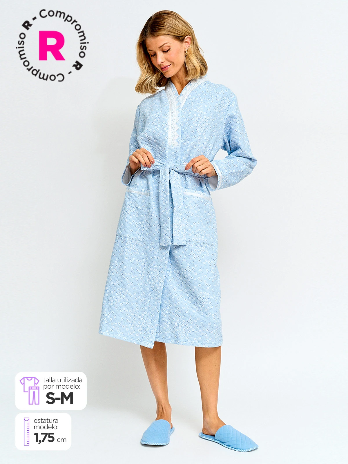 BATA MUJER AZIZ QUILT PRINT - 1