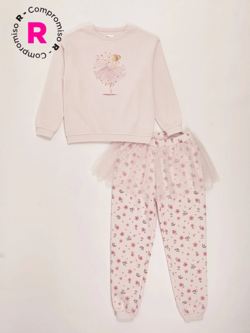 PIJAMA NIÑA HARVEST BALLET - 1