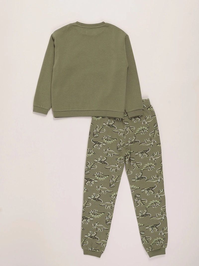 PIJAMA NIÑO HARVEST DINO - 2