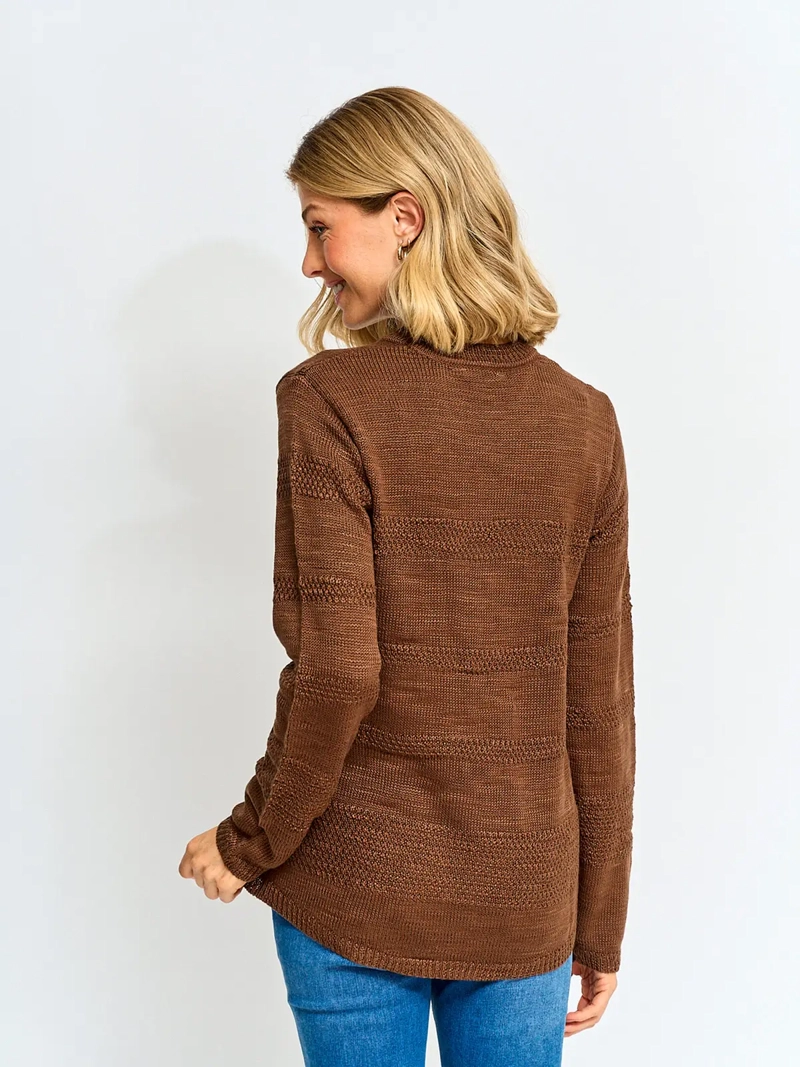 SWEATER MUJER AZIZ MANGA LARGA - 2