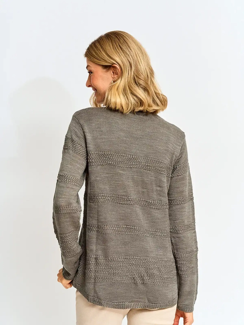 SWEATER MUJER AZIZ MANGA LARGA - 2