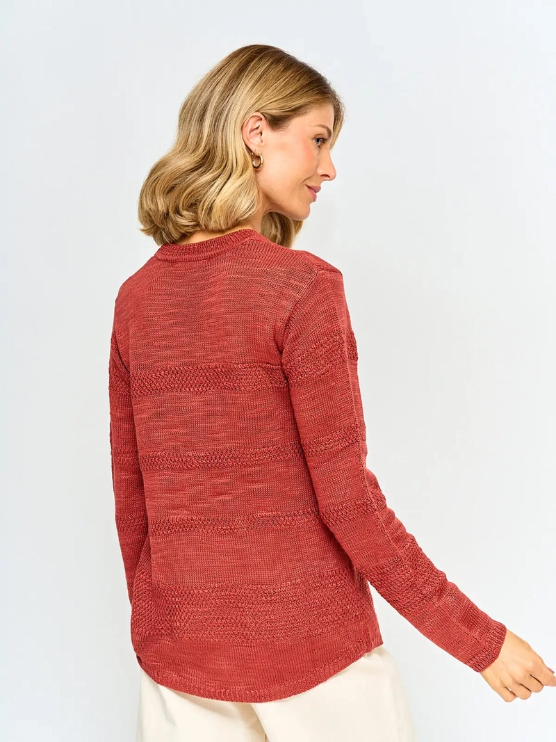 SWEATER MUJER AZIZ MANGA LARGA - 2