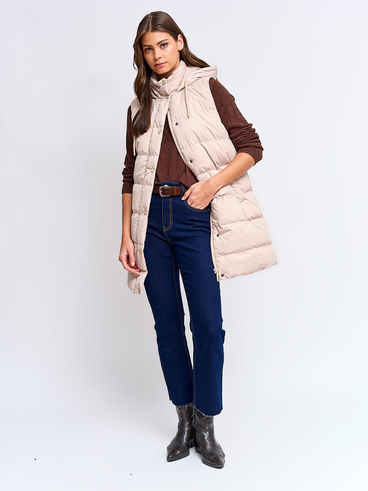 PARKA MUJER AZIZ SIN MANGAS - 4