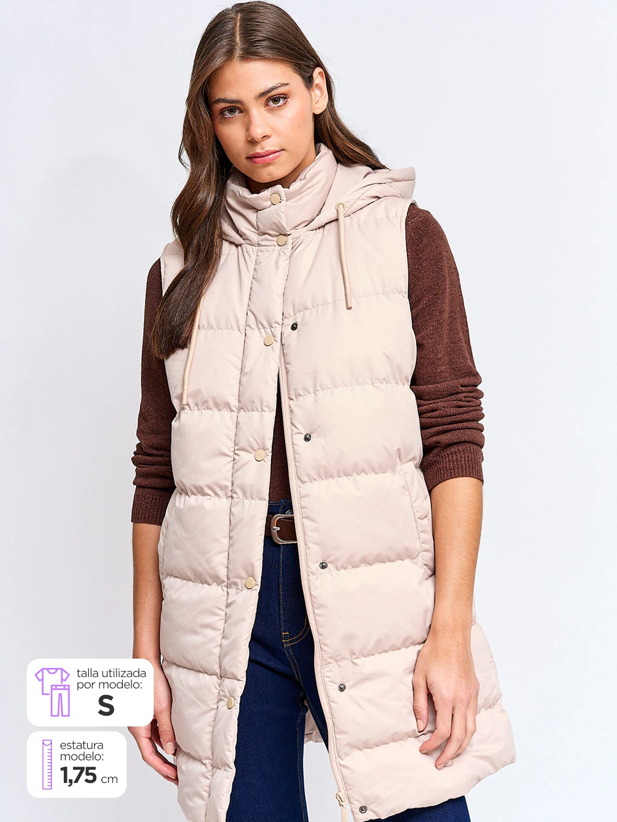 PARKA MUJER AZIZ SIN MANGAS