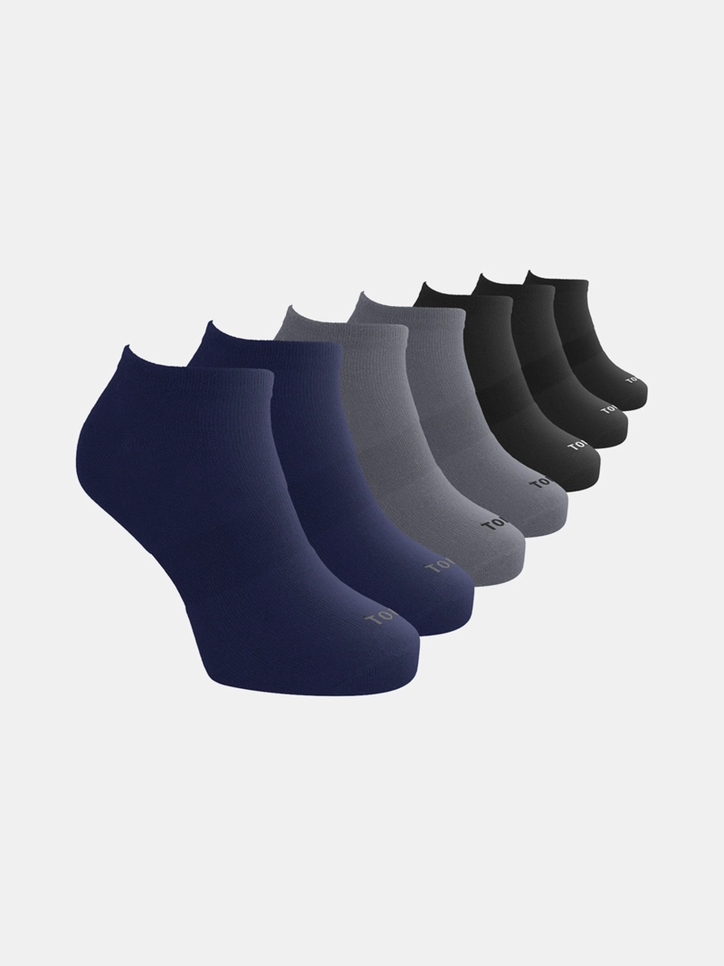 PACK X7 CALCETINES HOMBRE TOP ALGODÓN  - 1