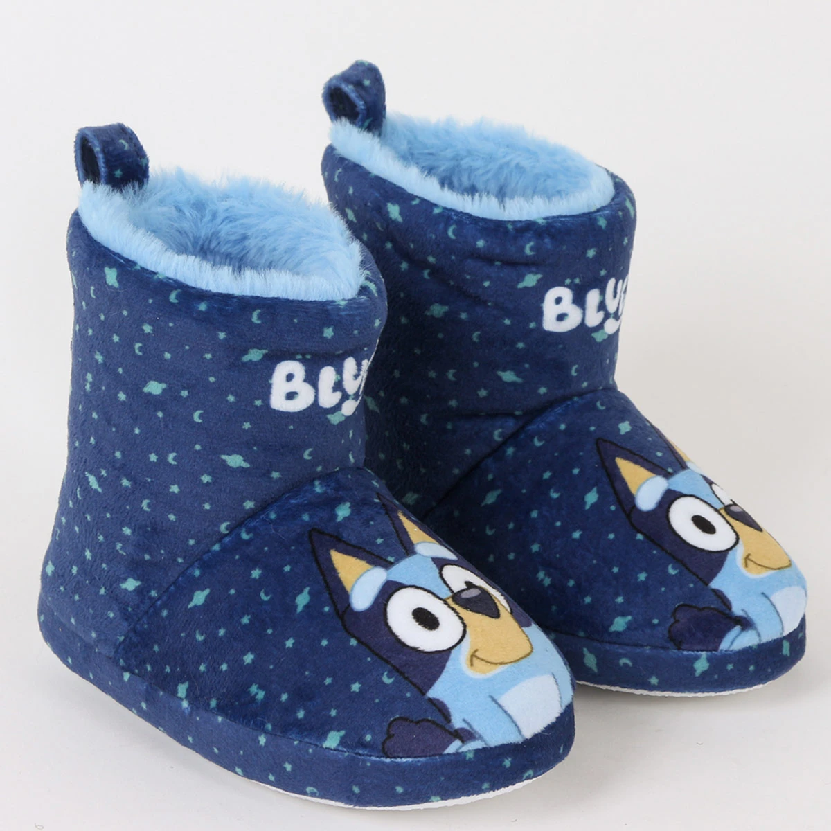 BOTINES PANTUFLA NIÑO BLUEY AZUL  - 2