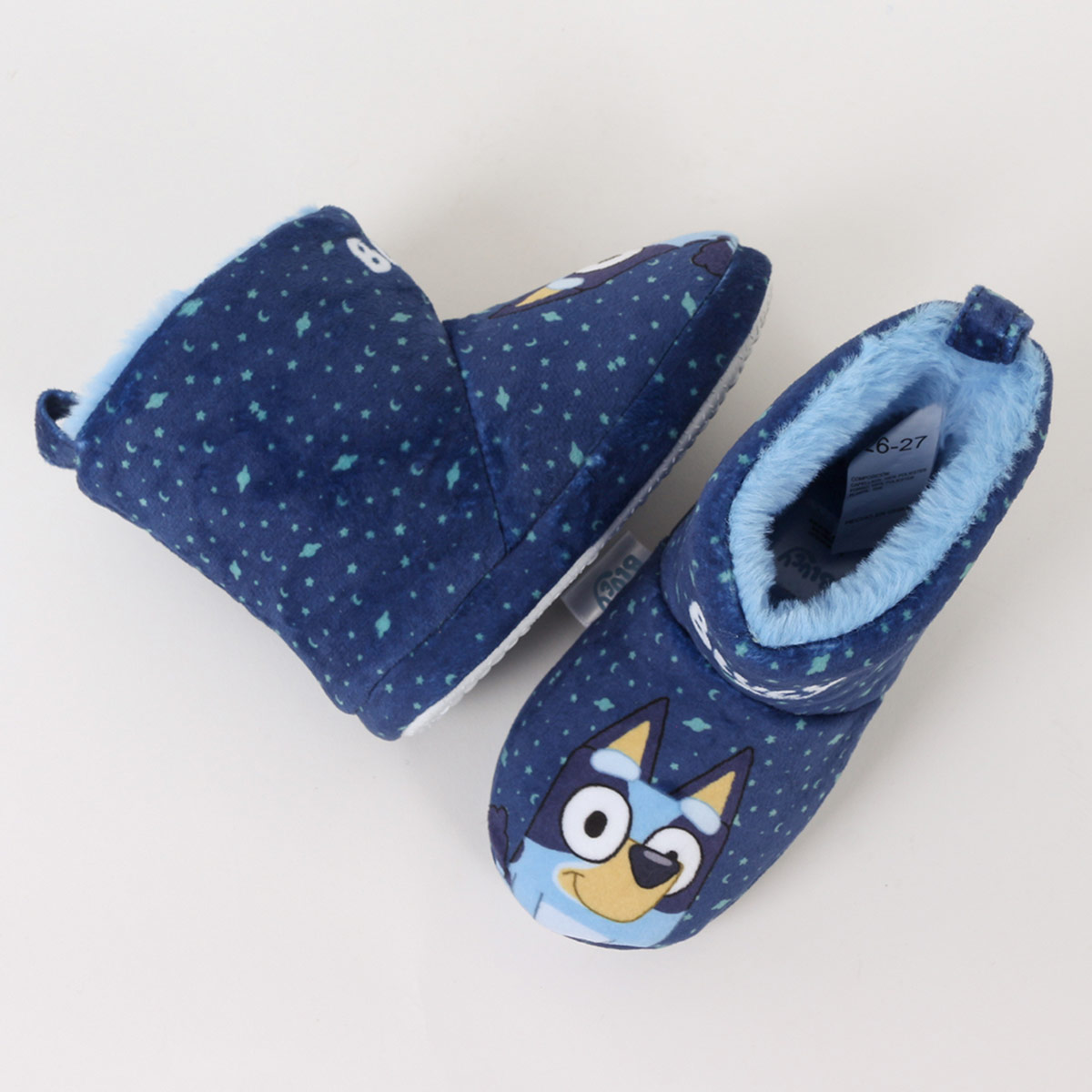 BOTINES PANTUFLA NIÑO BLUEY AZUL  - 4