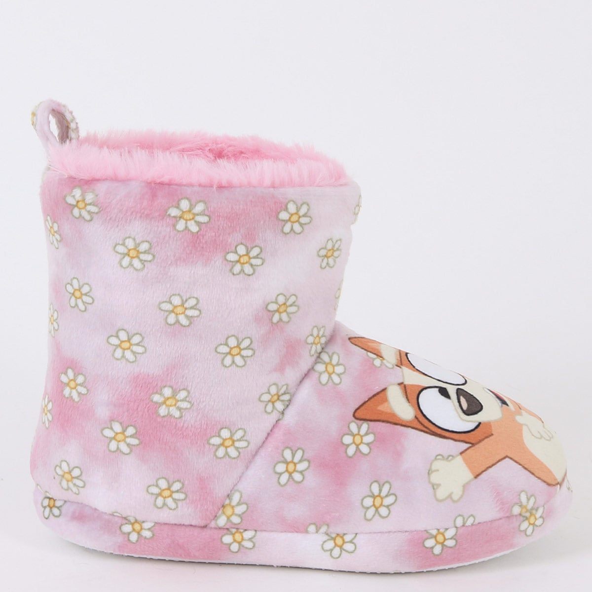 PANTUFLAS BOTINES NIÑA BLUEY ROSADO - 1