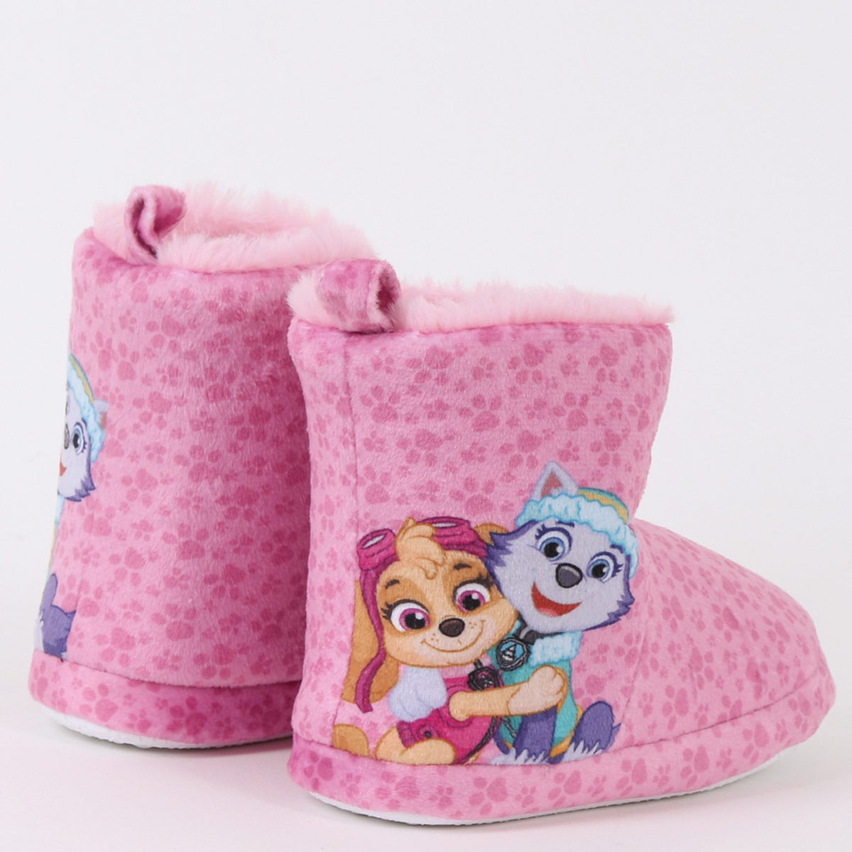 PANTUFLAS BOTINES NIÑA PAW PATROL ROSADO - 3