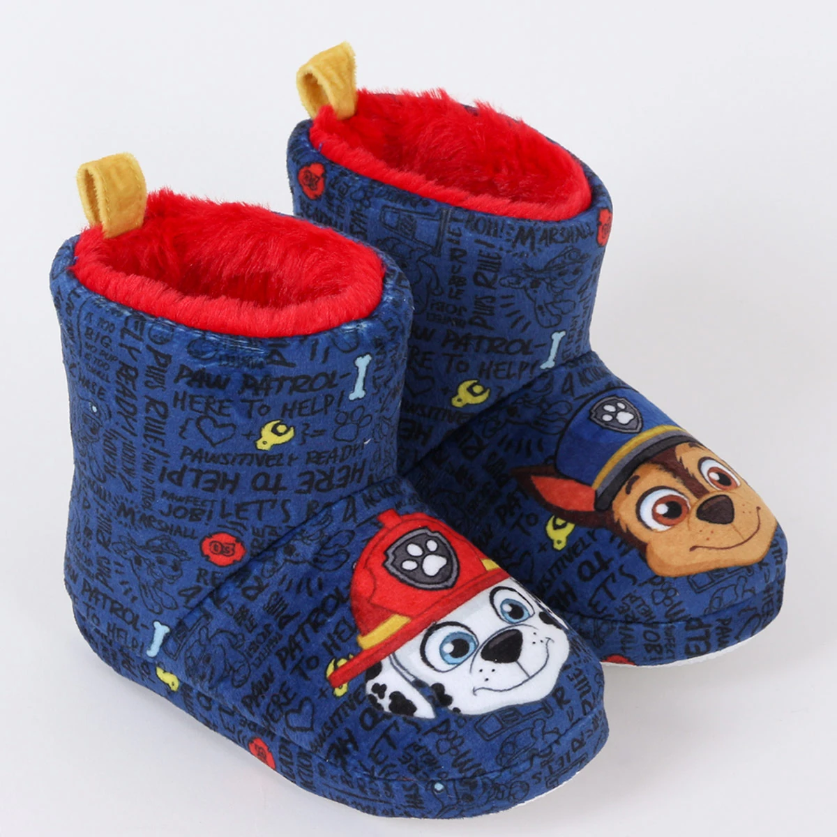 BOTINES PANTUFLA NIÑO PAW PATROL AZUL  - 2