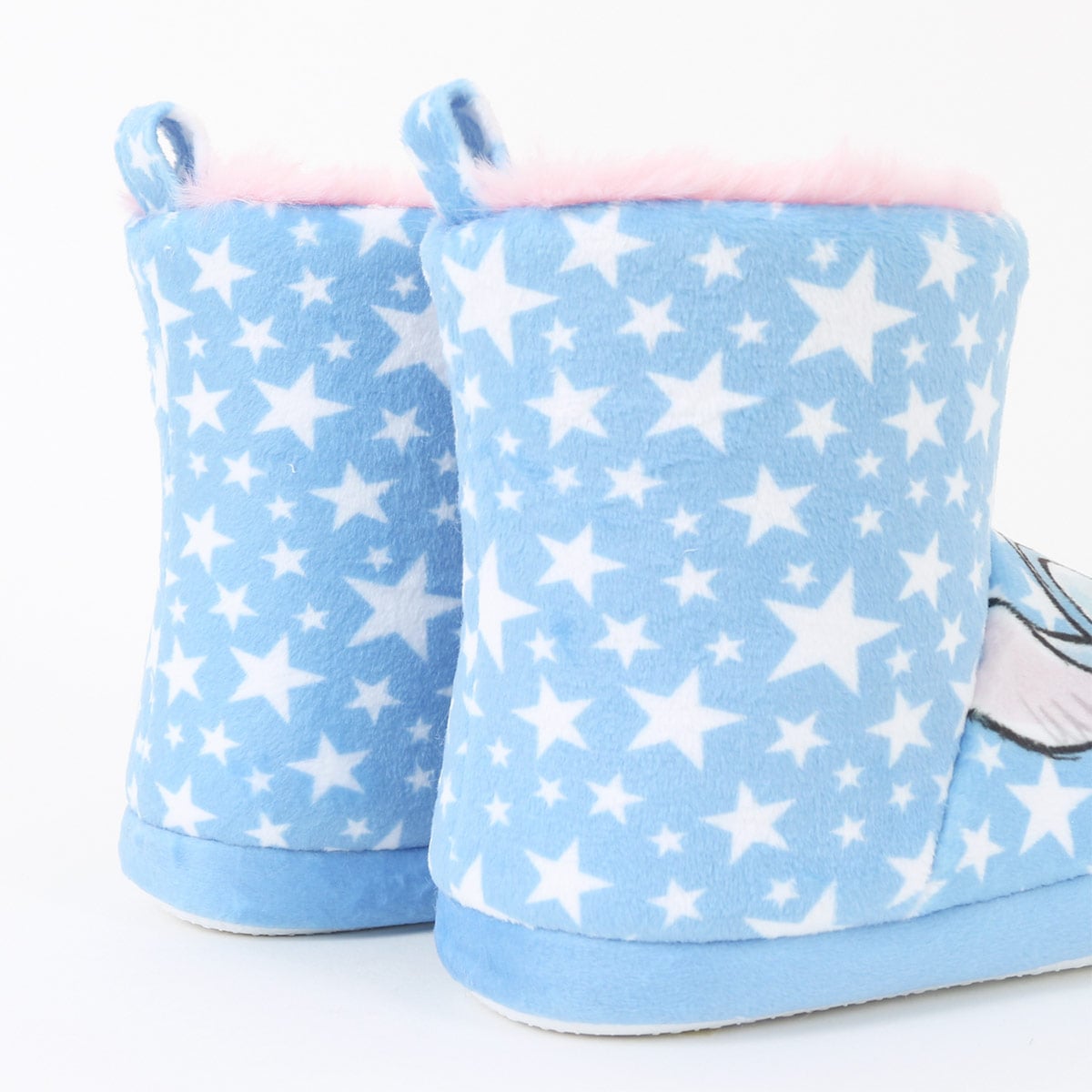 PANTUFLAS BOTINES NIÑA LILO Y STITCH CELESTE - 4