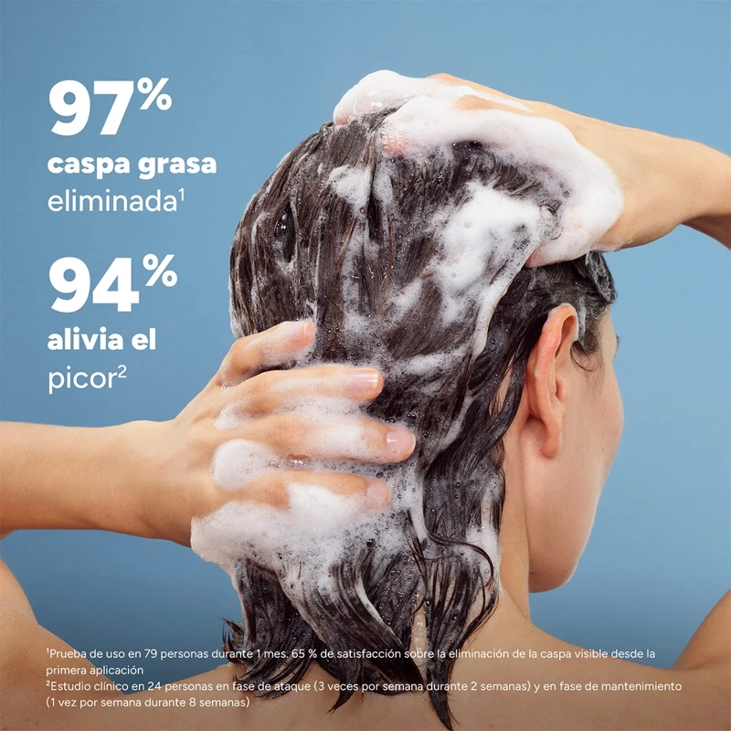 SHAMPOO CASPA GRASA DUCRAY KELUAL SQUANORM 400ML - 3