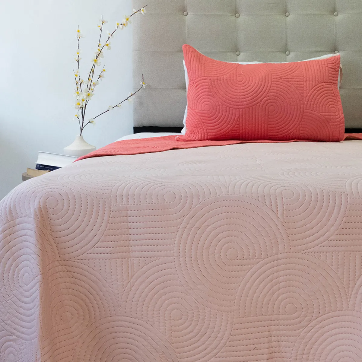 QUILT DORAL BICOLOR ORIGINS 1.5 PLAZAS - 2