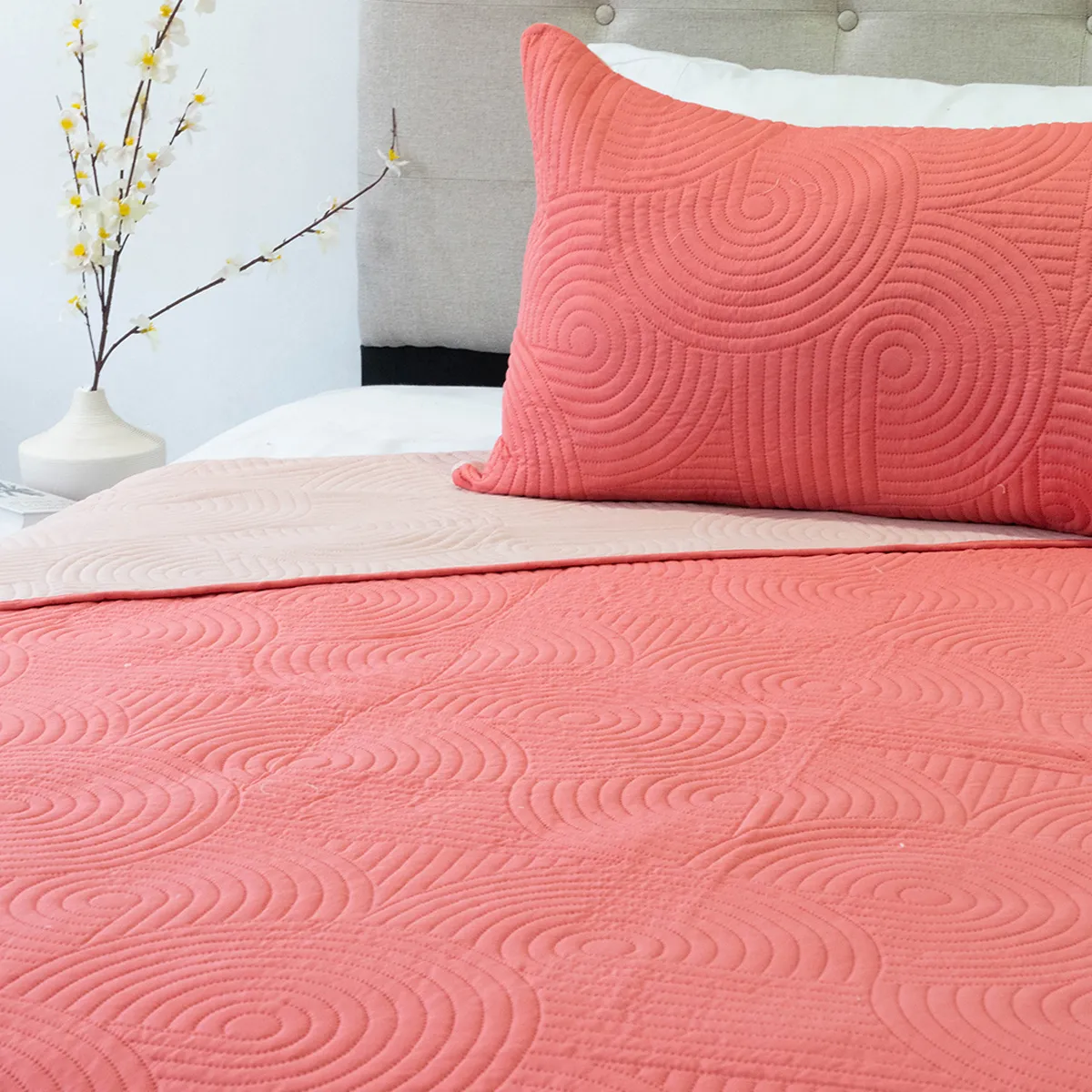 QUILT DORAL BICOLOR ORIGINS 1.5 PLAZAS - 3