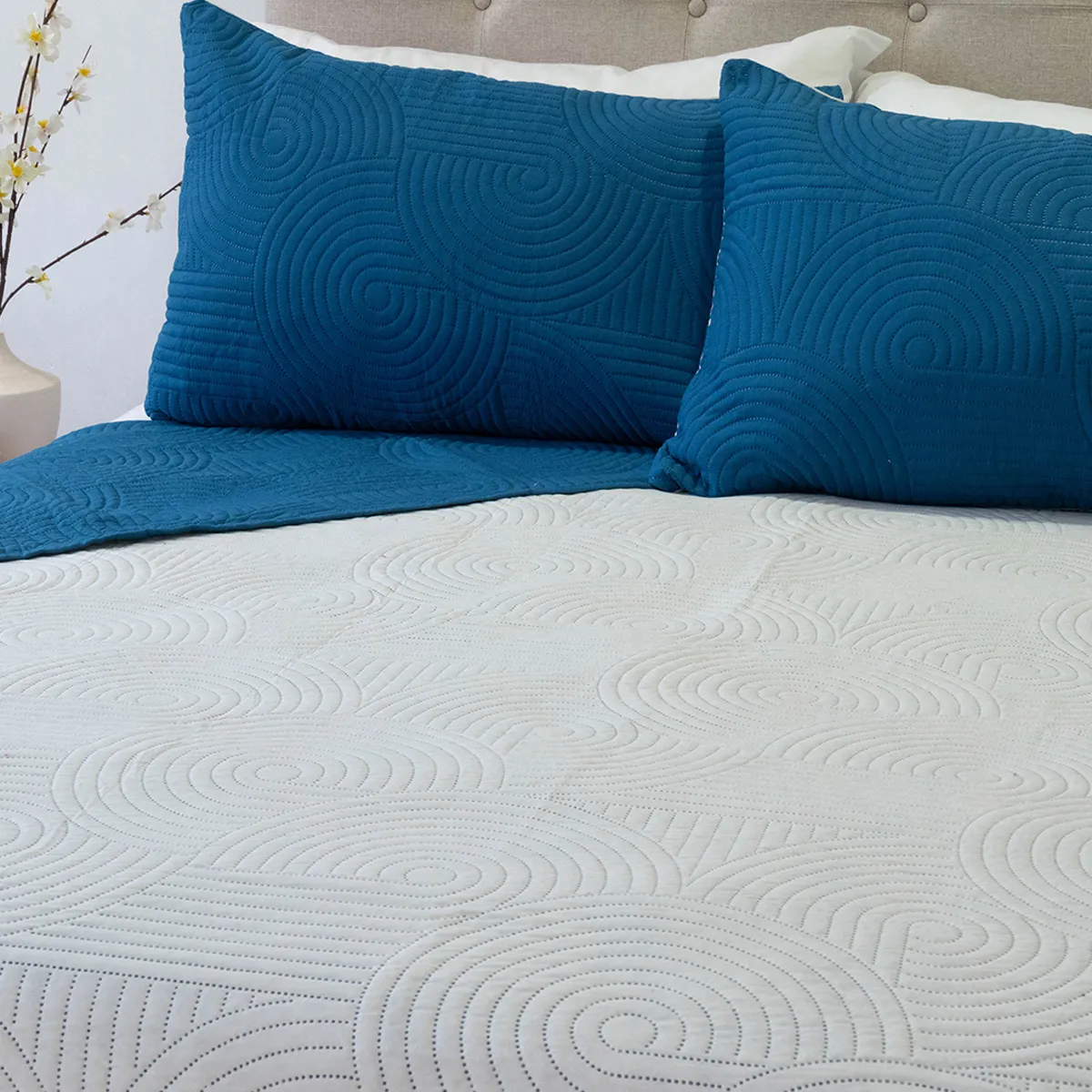QUILT DORAL BICOLOR ORIGINS 2 PLAZAS - 4