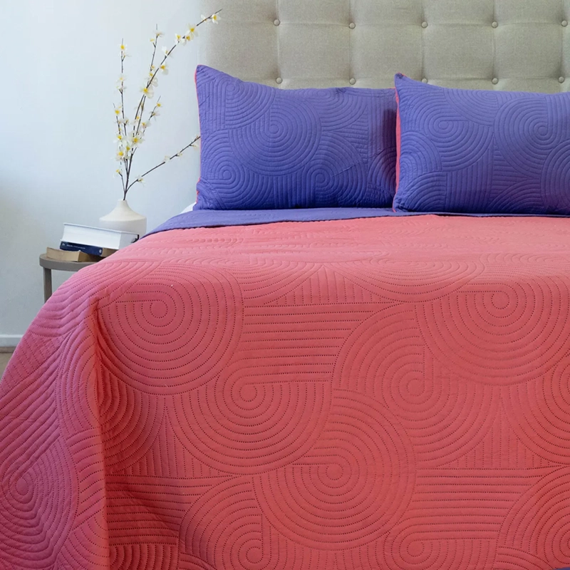 QUILT DORAL ORIGINS 2 PLAZAS BICOLOR - 2