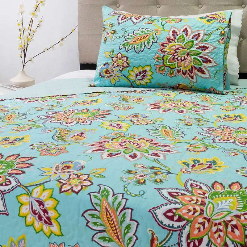 QUILT DORAL STITCHY ESTAMPADO 1.5 PLAZAS D10 - 2