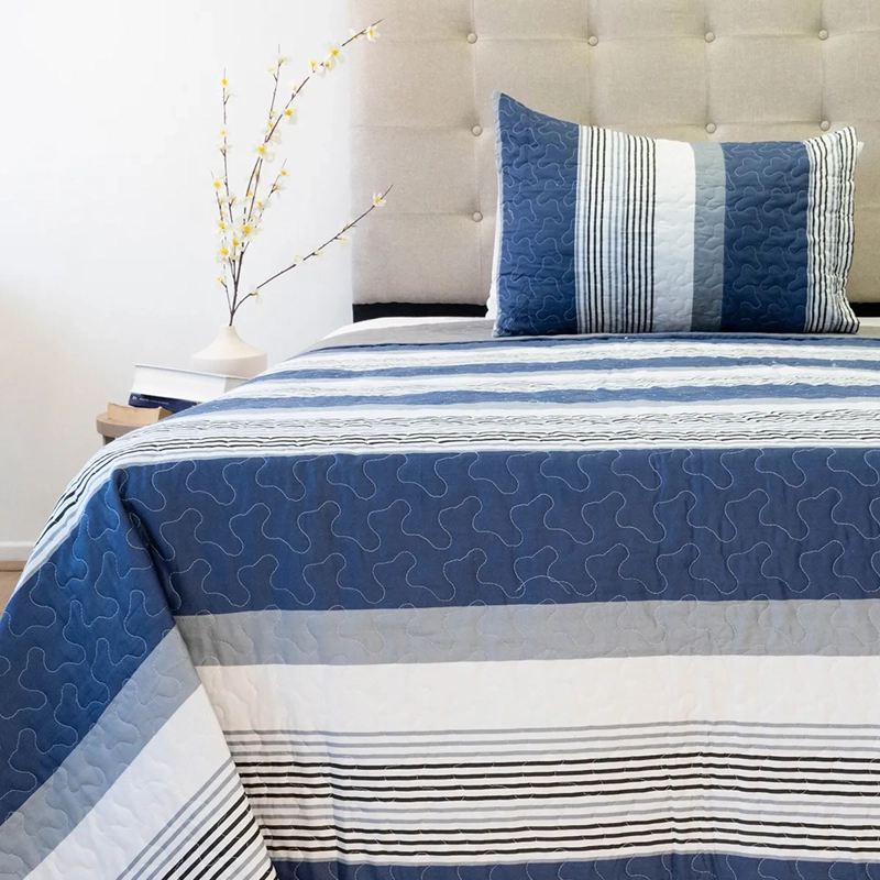 QUILT DORAL STITCHY ESTAMPADO 1.5 PLAZAS D3 - 1